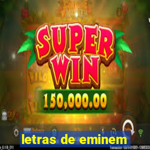 letras de eminem